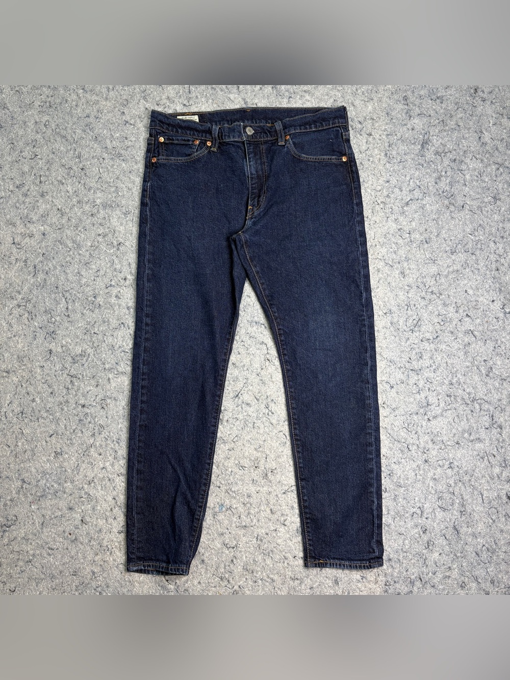 Levi’s Premium 512 Slim Taper Big E Dark Wash Jeans Men’s 33x30